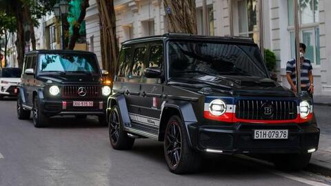 Mercedes-AMG G 63 bản độ Brabus nổi tiếng tại TP. HCM vượt hàng nghìn cây số ra Hà Nội