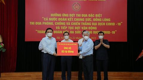 Tập đoàn Dầu khí Việt Nam: Phát động đợt thi đua đặc biệt phòng chống dịch bệnh Covid-19