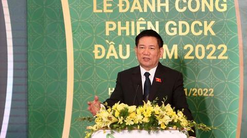 Bộ trưởng Hồ Đức Phớc: Thanh khoản 1 tỷ USD thậm chí 2 tỷ USD, năm 2022 phải nới room lên 3 triệu lệnh để tránh "nghẽn lệnh"