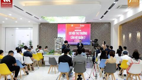 Thị trường căn hộ quận 7 sở hữu tiềm năng tăng giá vượt trội