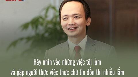 Tỷ phú Trịnh Văn Quyết và những lần phát ngôn để đời về khởi nghiệp và kinh doanh: "Hãy nhìn vào những việc tôi làm và gặp người thực việc thực chứ tin đồn thì nhiều lắm!"
