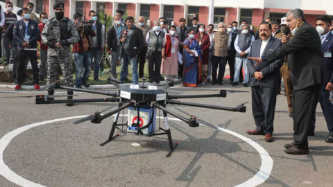 UAV và bước ngoặt của ngành y tế Ấn Độ