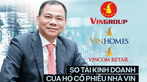 Đọ khả năng kiếm tiền về cho tỷ phú Phạm Nhật Vượng của 3 cổ phiếu lớn "họ nhà Vin" trên sàn chứng khoán