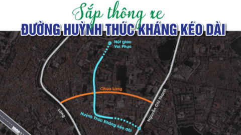 Sắp thông xe đường Huỳnh Thúc Kháng kéo dài