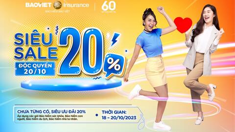 Siêu ưu đãi từ Bảo hiểm Bảo Việt mừng Ngày Phụ nữ Việt Nam 20/10