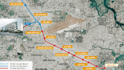 Dự án metro Bến Thành - Suối Tiên đến năm 2030 mới xong