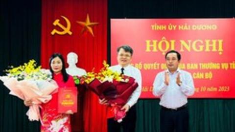 Điều động, chỉ định, bổ nhiệm cán bộ ở 5 tỉnh, thành