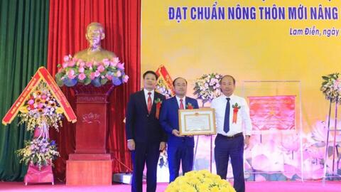 Xã Lam Điền (huyện Chương Mỹ) về đích Nông thôn mới nâng cao