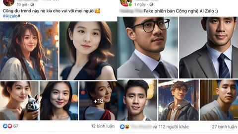 Vì sao trend tạo ảnh đại diện bằng AI trên Zalo gây bão mạng?
