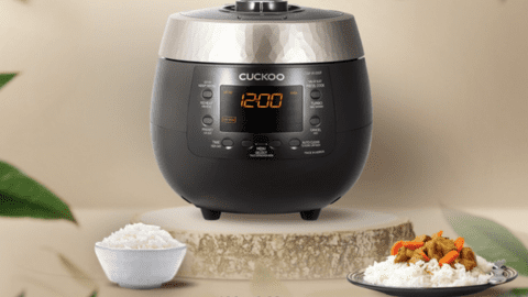 Nấu nhanh, ngon, vẹn toàn dinh dưỡng với nồi cơm điện Cuckoo
