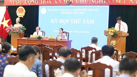 Thống nhất miễn nhiệm Phó Chủ tịch UBND TP. Thủ Đức Nguyễn Hữu Anh Tứ