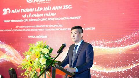 Khánh thành Trung tâm nghiên cứu, sản xuất công nghệ cao Nova Energy