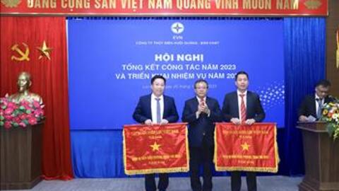 Công ty Thuỷ điện Huội Quảng – Bản Chát đã có nhiều nỗ lực hoàn thành nhiệm vụ năm 2023