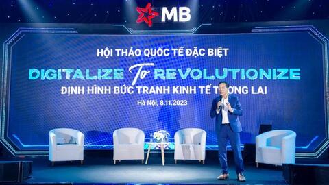 MB - Tập đoàn tài chính hàng đầu, tăng tốc chuyển đổi số