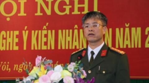 Chân dung tân Giám đốc Công an tỉnh Vĩnh Phúc