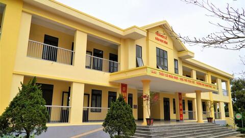 Phân bón Cà Mau tài trợ xây mới phòng học tại Hà Tĩnh