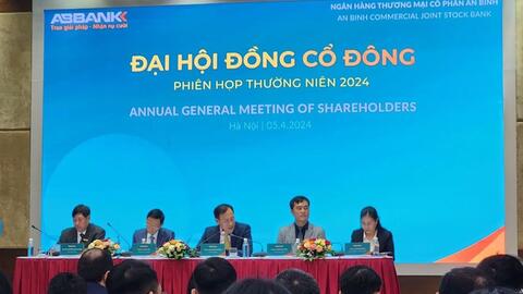 ĐHĐCĐ ABBank: Mục tiêu lợi nhuận năm 2024 tăng gấp đôi năm ngoái, vốn hoá đạt 3 tỷ USD đến năm 2028