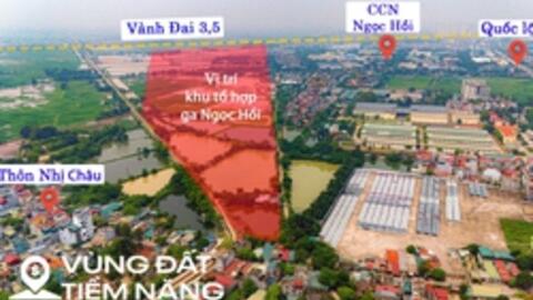 Hà Nội: Toàn cảnh khu đất sẽ được xây dựng tổ hợp ga 19.000 tỷ, là nơi dừng chân của đường sắt tốc độ cao