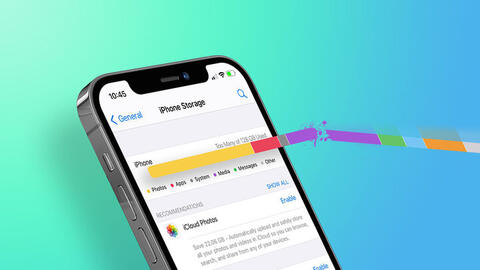 iPhone đầy bộ nhớ nhấn ngay nút này để xóa bộ nhớ đệm