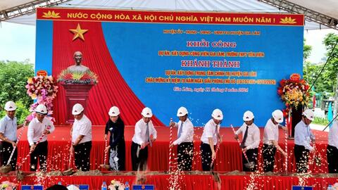 Huyện Gia Lâm khánh thành và khởi công nhiều công trình ý nghĩa