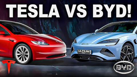 Tesla và BYD, ai "khổng lồ" hơn?