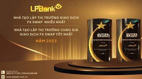 LPBank giành vị trí cao nhất tại giải thưởng Nhà tạo lập thị trường 2023