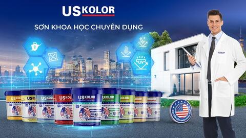 USkolor ra mắt dòng sơn khoa học chuyên dụng cao cấp “Professional Scientist Paint”