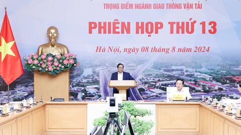 Thủ tướng chủ trì phiên họp Ban Chỉ đạo các công trình, dự án quan trọng quốc gia, trọng điểm ngành GTVT