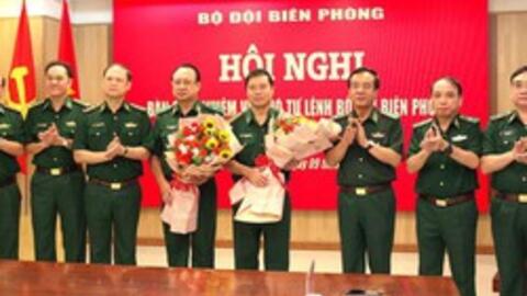 Bàn giao nhiệm vụ Phó Tư lệnh Bộ đội Biên phòng