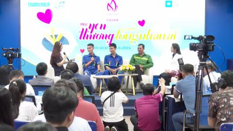 Học yêu thương, vun bồi lòng nhân ái