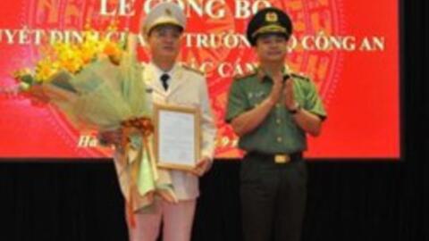 Bộ trưởng Công an bổ nhiệm Hiệu trưởng, Viện trưởng, Phó Cục trưởng