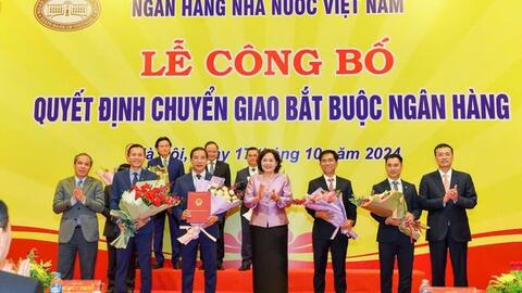 Chuyển giao bắt buộc Ngân hàng Đại Dương (OceanBank) cho MB