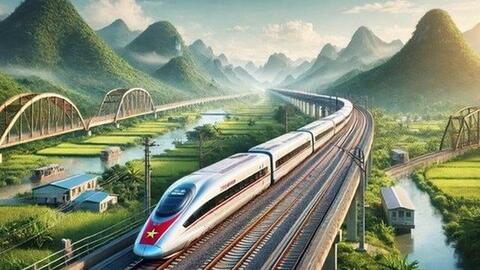 Dự án đường sắt cao tốc Bắc - Nam 67 tỷ USD chính thức được thông qua: Doanh nghiệp nào hưởng lợi?