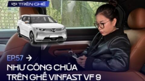 Nội thất VinFast VF 9 qua góc nhìn bạn gái chủ xe: ‘3 hàng ghế, cốp đều thoải mái, lên Trạm Tấu cũng không mệt’