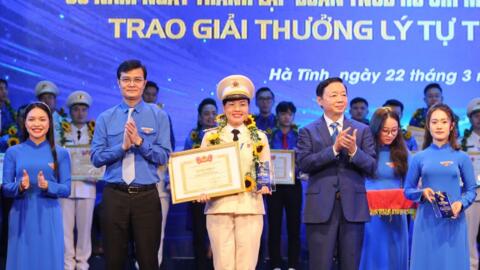 Hà Nội có 5 cán bộ Đoàn nhận Giải thưởng Lý Tự Trọng