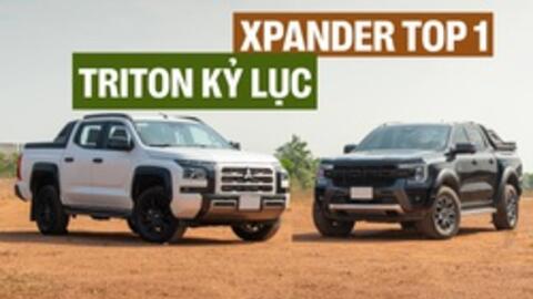 Mitsubishi lần đầu vượt Ford, lên top 3 doanh số VAMA năm nay: Xpander vượt hẳn nhóm còn lại, Triton lập kỷ lục