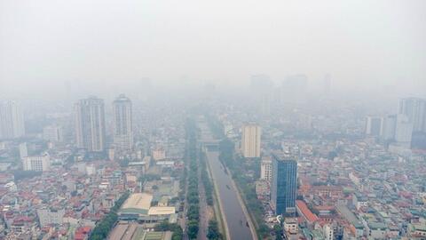 Hà Nội lại ô nhiễm không khí nghiêm trọng