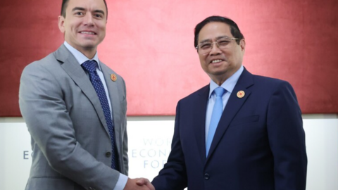 Thủ tướng đề nghị Ecuador tạo điều kiện thuận lợi cho Viettel phát triển mạng 5G