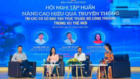 Hội nghị Nâng cao hiệu quả truyền thông tại các cơ sở đào tạo nghề Công Thương