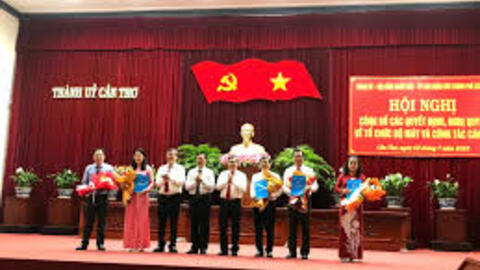 Sở Công Thương TP. Cần Thơ kiện toàn nhân sự sau sáp nhập