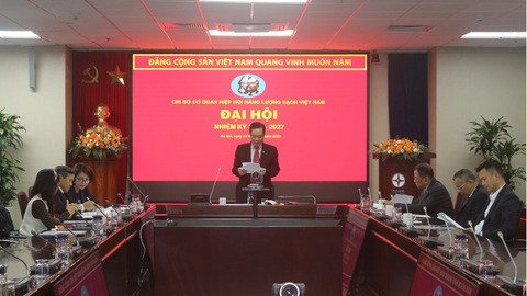 Chi bộ Cơ quan Hiệp hội Năng lượng Sạch Việt Nam tổ chức Đại hội nhiệm kỳ 2025 – 2027