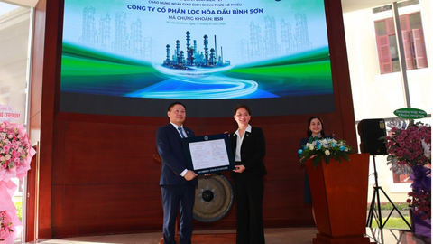 Cổ phiếu BSR chính thức niêm yết trên Sở Giao dịch Chứng khoán TP. Hồ Chí Minh