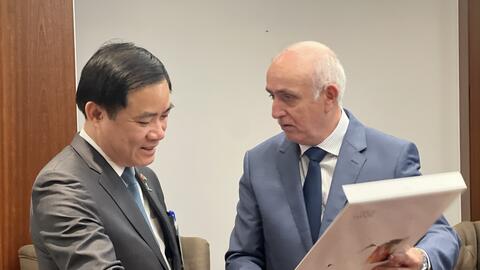 Tống Giám đốc Petrovietnam Lê Ngọc Sơn làm việc với Sonatrach và ALNAFT