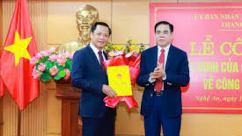 Điều động, bổ nhiệm Chánh Thanh tra tỉnh Nghệ An