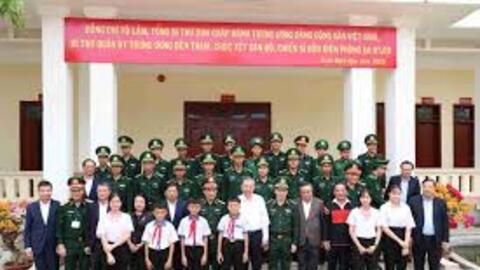 Tổng Bí thư Tô Lâm thăm, chúc Tết cán bộ, chiến sĩ Đồn Biên phòng Ea H’Leo (Đắk Lắk) ​