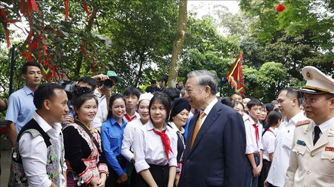Toàn văn phát biểu của Tổng Bí thư, Chủ tịch nước Tô Lâm tại Lễ dâng hương tưởng niệm các Vua Hùng
