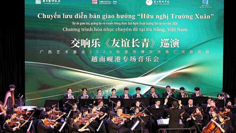 Hòa nhạc ‘Hữu nghị Trường Xuân’ kết nối văn hóa Việt Nam - Trung Quốc