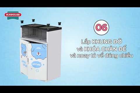 Hướng Dẫn Lắp Đặt Tủ Nhựa Hai Cánh Sunhouse