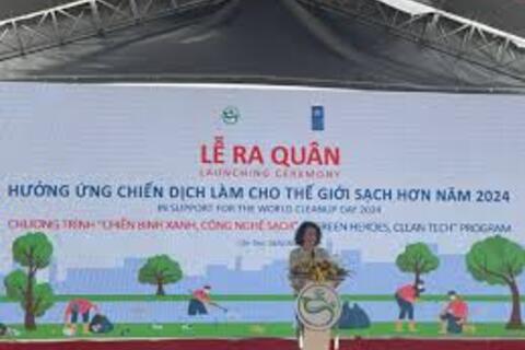 Phát động chương trình “Chiến binh xanh, công nghệ sạch” năm 2024