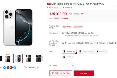 Lên Shopee săn deal iPhone đang giảm giá mạnh, hàng ngon mà lại rẻ